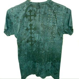 Vintage Affliction Mens Designer T Shirt